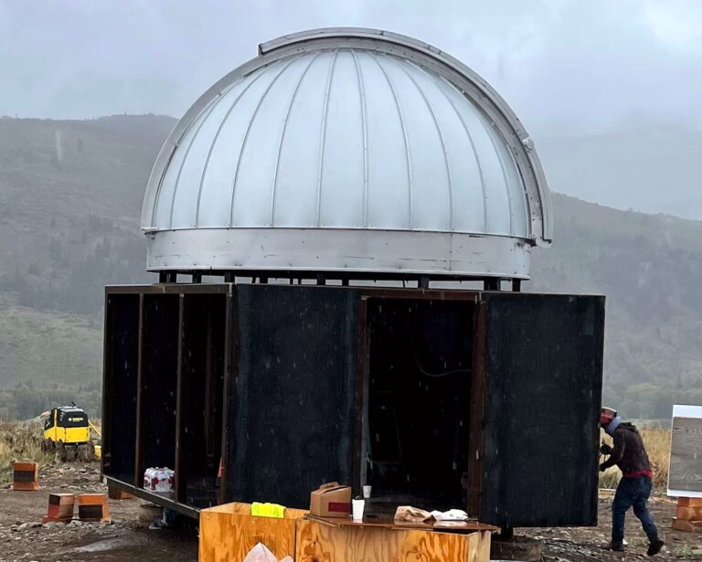 Ash Dome 12' 6" observatory in northern Colorado