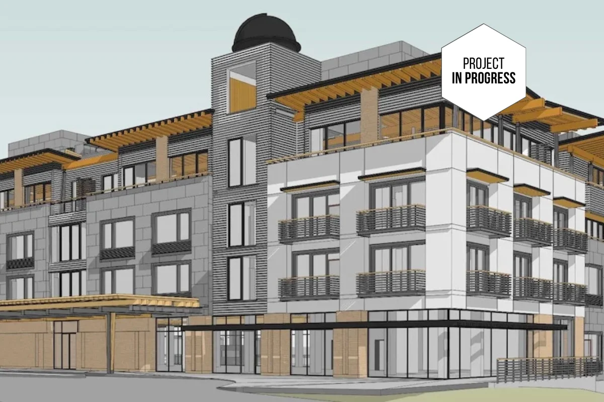 Rendering of an Ash Dome 12' 6" at The Harriman in Idaho